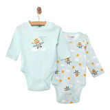 HelloBaby Erkek 2li Uzun Kol Body Erkek Bebek