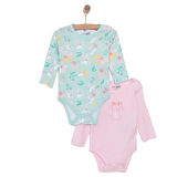 HelloBaby Kız 2li Uzun Kol Body Kız Bebek