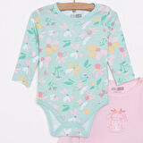 HelloBaby Kız 2li Uzun Kol Body Kız Bebek