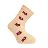 HelloBaby Çiçek Desenli 5'li Soket Çorap Kız Bebek