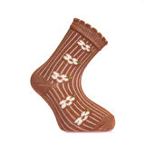 HelloBaby Çiçek Desenli 5'li Soket Çorap Kız Bebek