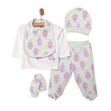 HelloBaby Kız 5li Askı Hastane Çıkışı Kız Bebek