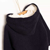 HelloBaby Basic Unisex Peluş Triko Hırka Unisex