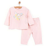 HelloBaby Tavşan Neni Pijama Takımı Kız Bebek