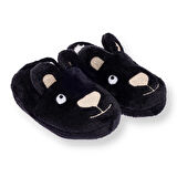 HelloBaby Unisex Ayı Figürlü Panduf Wellsoft Örme