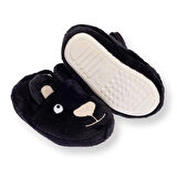 HelloBaby Unisex Ayı Figürlü Panduf Wellsoft Örme