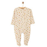 Newborn Fashion Club Yenidoğan Erkek Kaşkorse Patikli Tulum Erkek Bebek