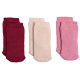HelloBaby Kız 3lü Havlu Çorap Kız Bebek