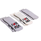 HelloBaby Kız 3lü Havlu Çorap Kız Bebek