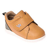 BabyWalk Unisex Bot Suni Deri Siyah