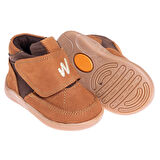 BabyWalk Unisex Bot Suni Deri Taba