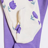 HelloBaby Kız Bebek Yenidoğan 2li Patikli Alt