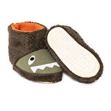 HelloBaby Erkek Bebek Canavar Erkek Panduf Wellsoft Kumaş