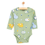 HelloBaby Erkek Uzun Kol Body Erkek Bebek