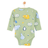 HelloBaby Erkek Uzun Kol Body Erkek Bebek