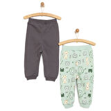 HelloBaby Basic Kaplan Baskılı 2li Patiksiz Alt Erkek Bebek