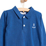 HelloBaby Basic Erkek Pike Uzun Kol Tshirt Erkek Bebek