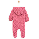 HelloBaby Yenidoğan Kız Kapüşonlu Tulum Kız Bebek
