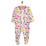 HelloBaby Yenidoğan Kız  Patikli Tulum Kız Bebek