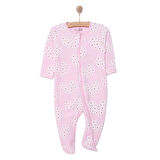 HelloBaby Yenidoğan Kız  Patikli Tulum Kız Bebek