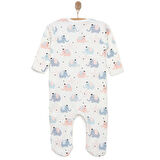 HelloBaby Yenidoğan Kız  Patikli Tulum Kız Bebek