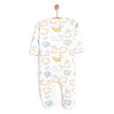 HelloBaby Yenidoğan Erkek  Patikli Tulum Erkek Bebek