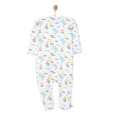 HelloBaby Yenidoğan Erkek  Patikli Tulum Erkek Bebek