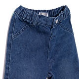 HelloBaby Erkek Bebek Pantolon Denim Space Reçme Paça İndigo