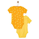HelloBaby Unisex 2li Kısa Kol Body Unisex