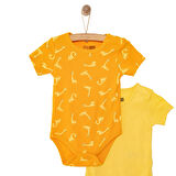 HelloBaby Unisex 2li Kısa Kol Body Unisex