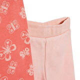 HelloBaby Basic Kız Kelebek Desenli 2li Patiksiz Alt Kız Bebek