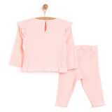 HelloBaby Basic Kız Kaşkorse Bluz-Tayt Takım Kız Bebek