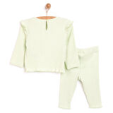 HelloBaby Basic Kız Kaşkorse Bluz-Tayt Takım Kız Bebek