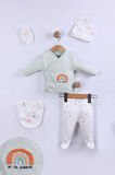 Little Life Yenidoğan 5'li Hastane Çıkışı %100 Pamuklu