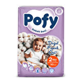 Pofy Mini 2 Numara Bebek Bezi 3-6 kg 50 Adet