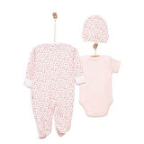 HelloBaby Yenidoğan Tulum-Body-Şapka