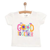 HelloBaby Basic Kız Flamingo Baskılı T-Shirt Kız Bebek