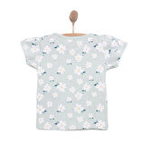 HelloBaby Basic Kız Papatya Baskılı T-Shirt Kız Bebek