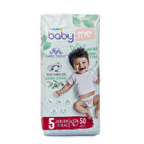 baby me Junior 5 Numara Bebek Bezi 11-18 kg 50 Adet