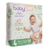 baby me Maxi 4 Numara Bebek Bezi 100 Ad