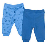 HelloBaby Basic Erkek Plaj Baskılı 2li Patiksiz Alt Erkek Bebek