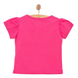 HelloBaby Basic Kız Eğlenceli Dondurma Baskılı T-Shirt Kız Bebek