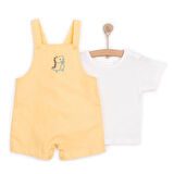 HelloBaby Erkek Şort Salopet-Tshirt Erkek Bebek