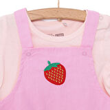HelloBaby Yenidoğan Şort Salopet-Tshirt