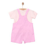HelloBaby Yenidoğan Şort Salopet-Tshirt