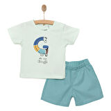 HelloBaby Erkek Tshirt-Şort Erkek Bebek
