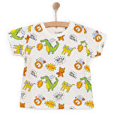 HelloBaby Basic Erkek Hayvan Baskılı T-Shirt Erkek Bebek