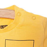 HelloBaby Basic Erkek İş Makinesi Baskılı T-Shirt Erkek Bebek