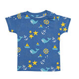 HelloBaby Basic Erkek Yaz Baskılı T-Shirt Erkek Bebek