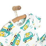 HelloBaby Erkek Kısa Kol Kaplan Desenli Bisiklet Yaka Pijama Takımı